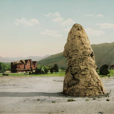 Liberty Cap, Mammoth Hot Springs