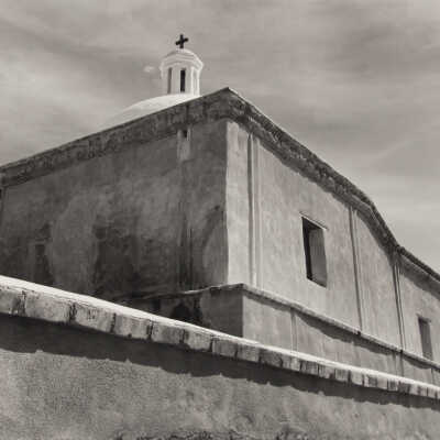 Church and Steeple, Tucamcacori, Arizona
