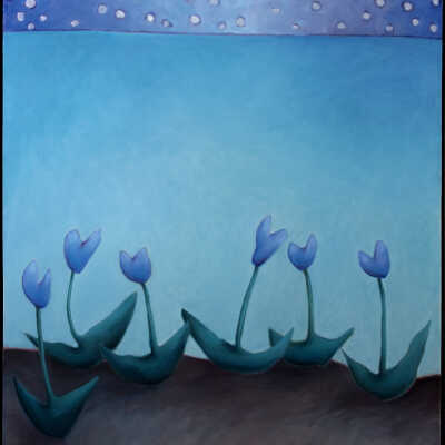 Blue Tulips