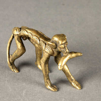 Gold Weight - Monkey