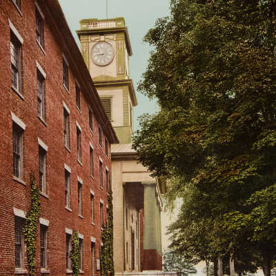 Chapel and Dormitory, Amherst College, Amherst