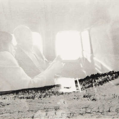 Untitled (Kertesz and Liftin in Plane)