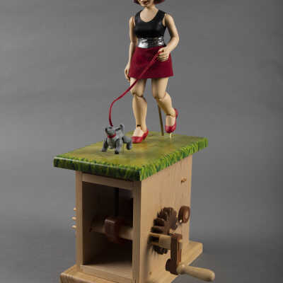 Woman with Dog