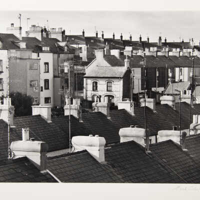 Caenarfon, Wales, Rooftops and Chimneys
