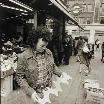 Anthony Benjamin at the Market