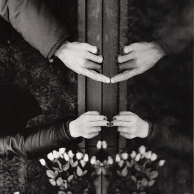 Untitled (reflecting hands)