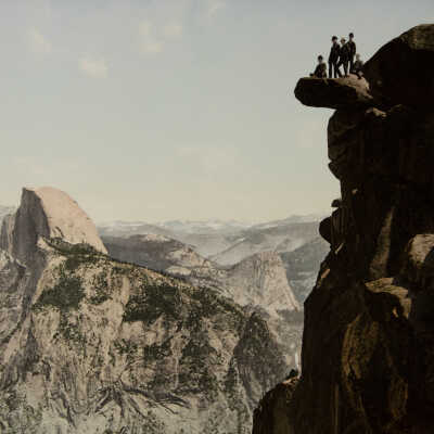 Yosemite Valley, Glacier Point and South Dome