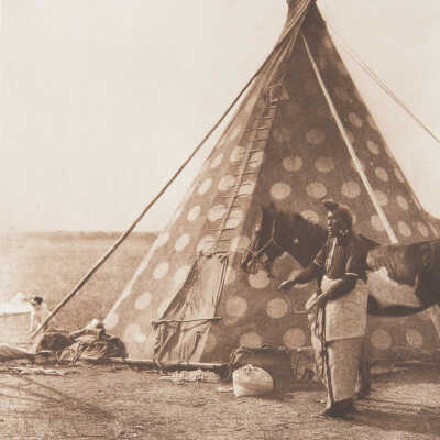 A Blackfoot Tipi