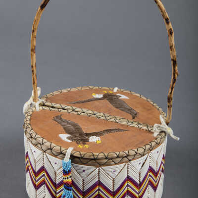 Quilled Box with Handle