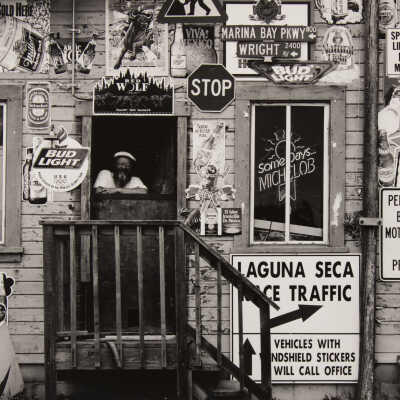 Cafe at Moss Landing, California