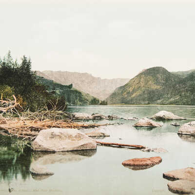 Wyoming Lake d'Amalia, Wind River Mountains, #53269