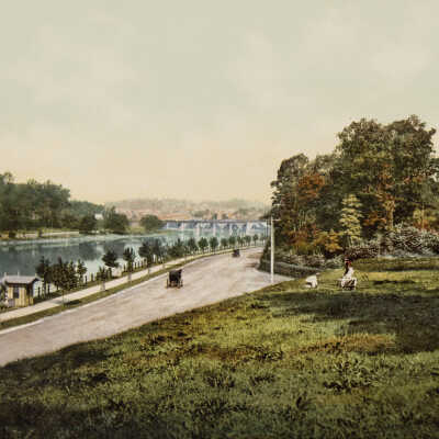 River Drive from Laurel Hill, Fairmount, Philadelphia