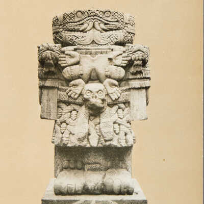 Mexico, An Aztec Idol, Teoyaomiqui