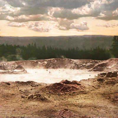 The "Paint Pot," Yellowstone National Park, #53311