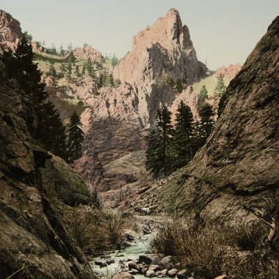 In South Cheyenne Canyon