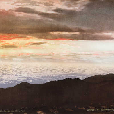 Sunrise from Pikes Peak, #53113