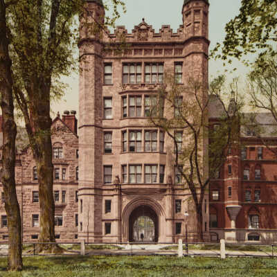 Phelps Hall and Gateway, Yale College