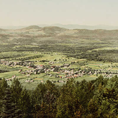 Bethlehem from Mt. Agassiz, White Mountains