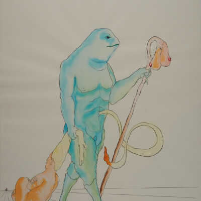 Untitled apparition from: The Journal of Albion Moonlight