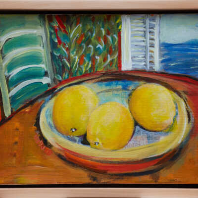 Still Life with Three Lemons