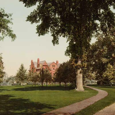On the Grounds of Smith College, Northhampton