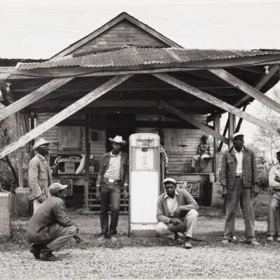 Bull London and Friends, Rural Crossroads General Store near Jackson, Louisiana