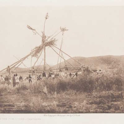 Building the Sun Lodge - Cheyenne