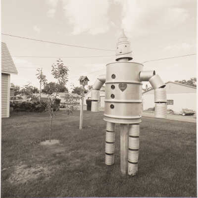 Tin man Sculpture Williston, ND