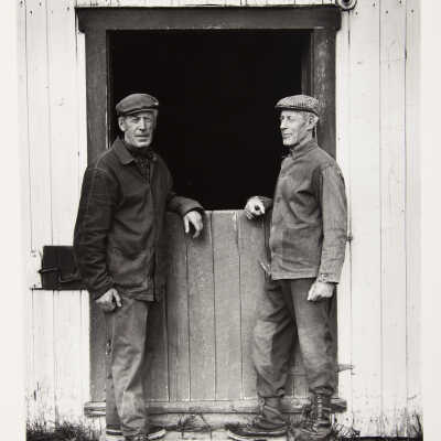 Joseph and Charles Gagnon, Riviere - Ouelle, Gaspe'
