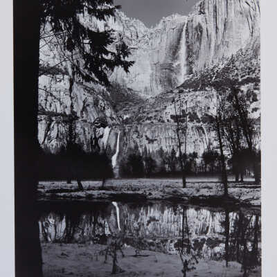 Yosemite Falls in Winter