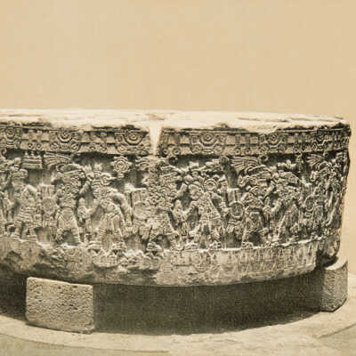 Aztec Sacrificial Stone, City of Mexico