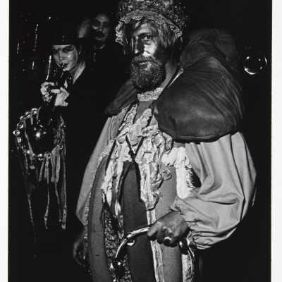 Carnival, Zurich (tamborine man)
