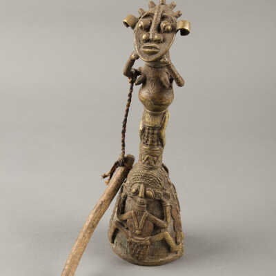 Female Figure Surmounting Bell