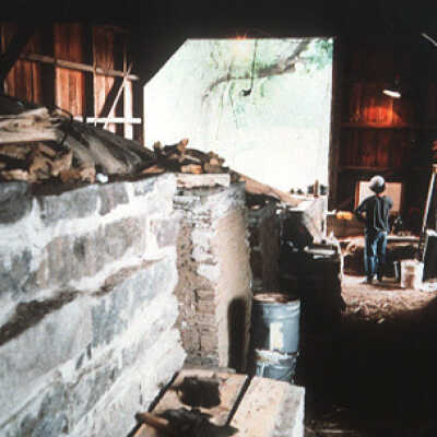Kiln with Figure