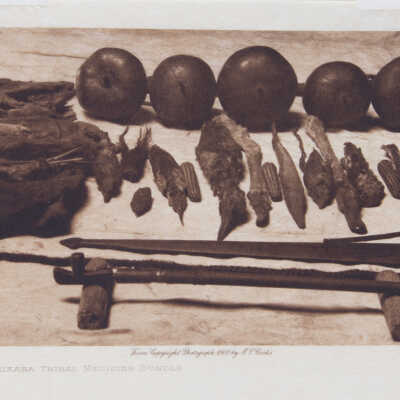Contents of Arikara Tribal Medicine Bundle
