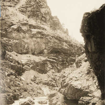 The Old Roadmaster, Clear Creek Canon, 1898