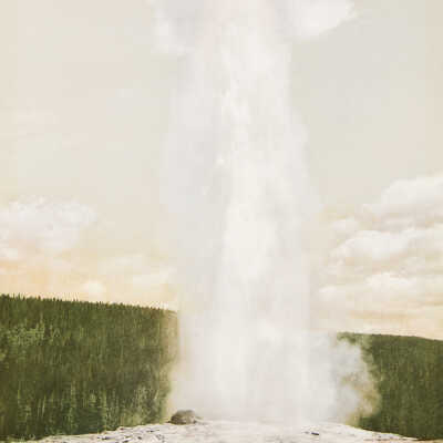 Castle Geyser, Yellowstone National Park, #53313
