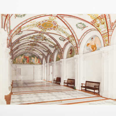 Library of Congress, South Hall, Entrance Pavilion, #53244
