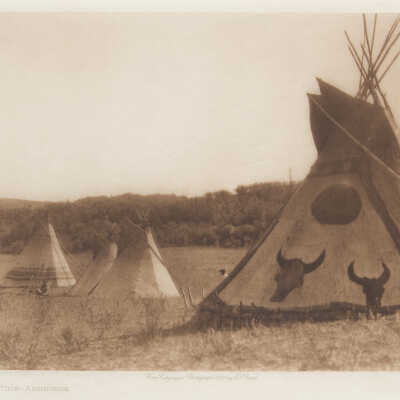 Painted Tipis - Assiniboin