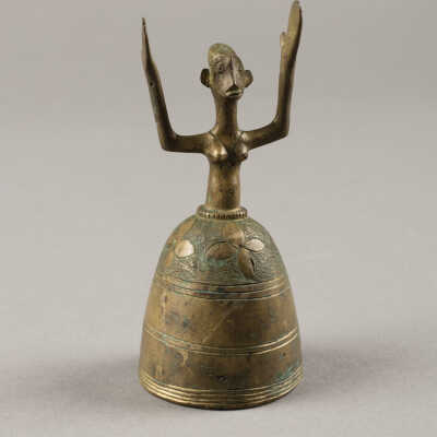 Bell in Form of Skirted Woman