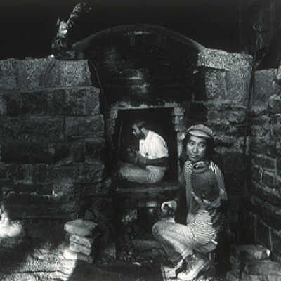 Unloading Kiln
