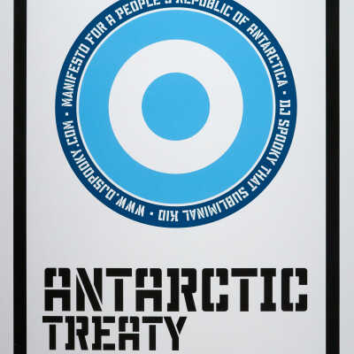 Manifesto for a People's Republic of Antarctica series of prints; Manifesto for the People's Republic of Antarctica; MLEE.0036.3