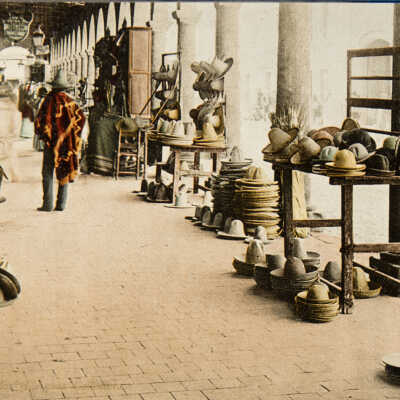 Mexico, Portales of Market, Aguas Calientes