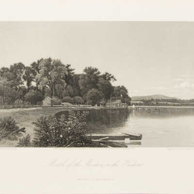 Mouth of Moodna, on the Hudson