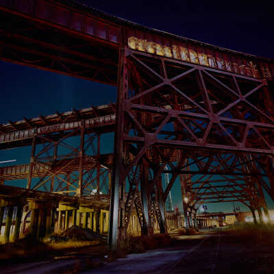 Alleys & Ruins no. 131 MacArthur Bridge, St. Louis, MO