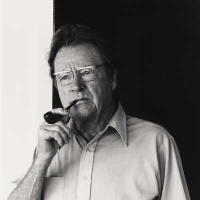 Brett Weston at his Carmel Valley Home