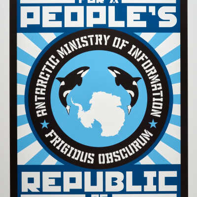 Manifesto for a People's Republic of Antarctica series of prints; Manifesto for the People's Republic of Antarctica; MLEE.0032.2