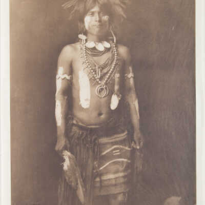 Snake Dancer In Costume