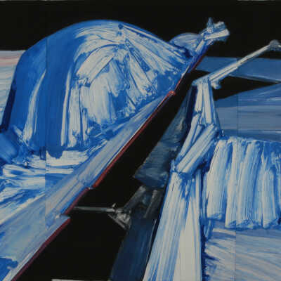Blue Crevasse