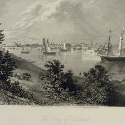 City of Detroit, from Canada Shore